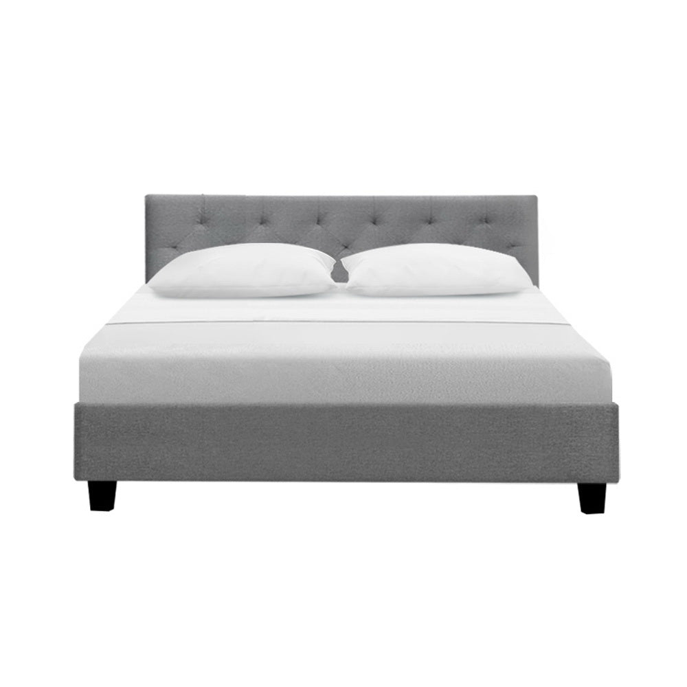 Marlook Bed Frame Double Size Grey VANKE