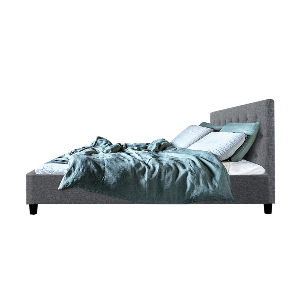 Marlook Bed Frame Double Size Grey VANKE