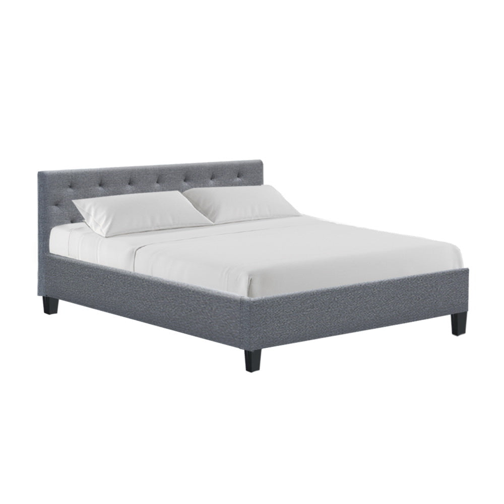 Marlook Bed Frame Queen Size Grey VANKE