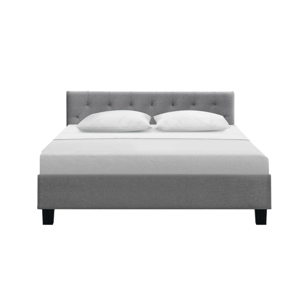 Marlook Bed Frame Queen Size Grey VANKE
