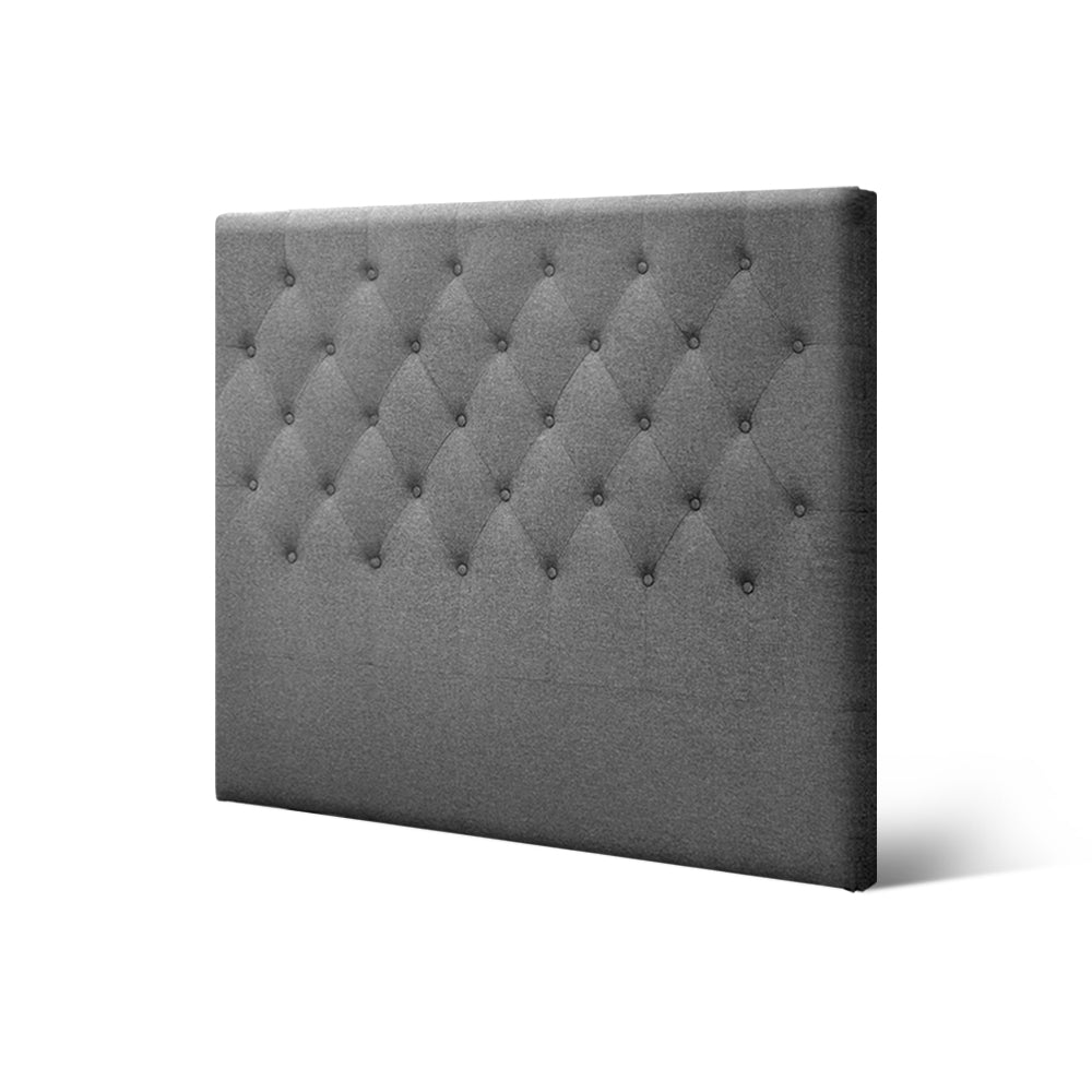 Marlook Bed Head King Single Size Fabric - CAPPI Grey