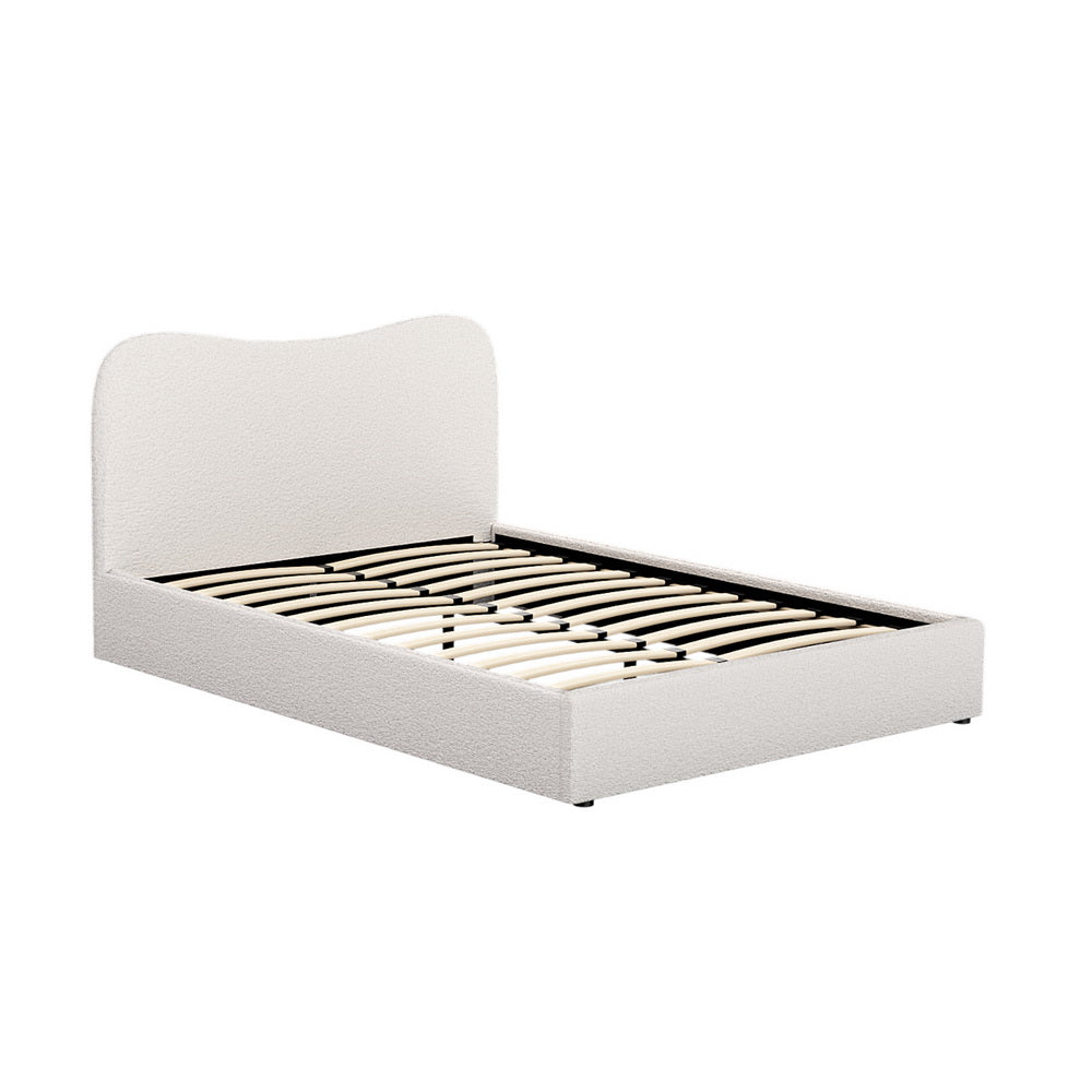 Marlook Bed Frame Double Size Boucle DARA