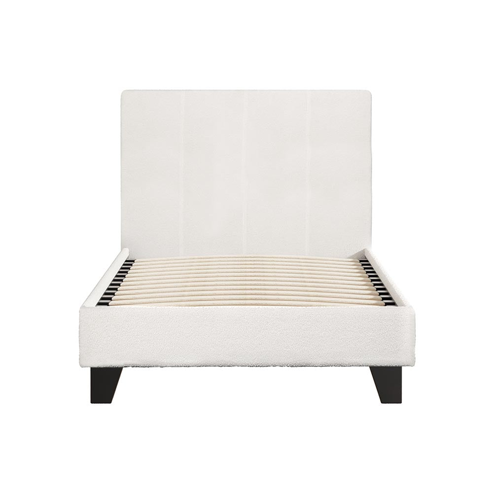 Marlook Bed Frame Single Size Boucle NEO