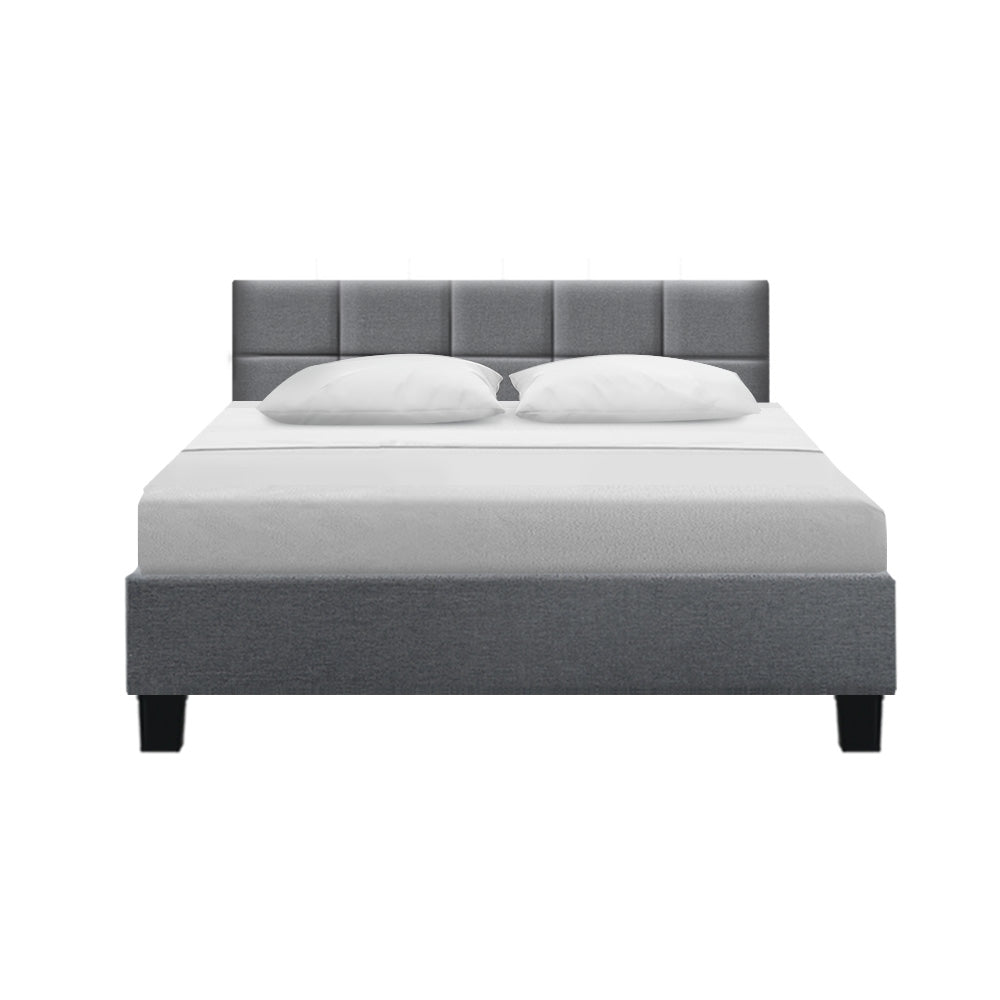 Marlook Bed Frame Queen Size Grey TINO