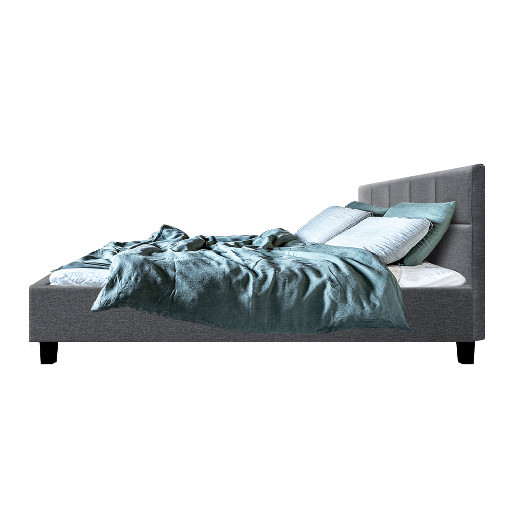 Marlook Bed Frame Queen Size Grey TINO