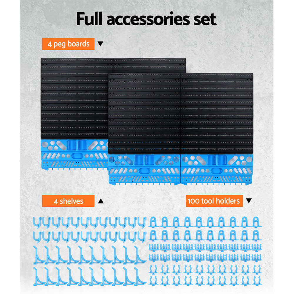 Marlook 108 Storage Bin Rack Wall Mounted
