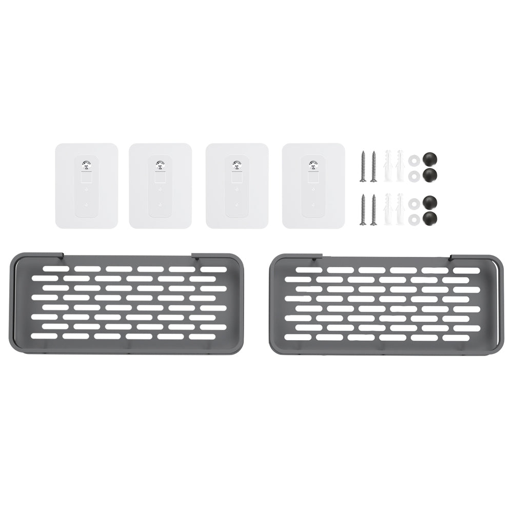 Marlook 2 Packs Bathroom Shelf Storage Rack