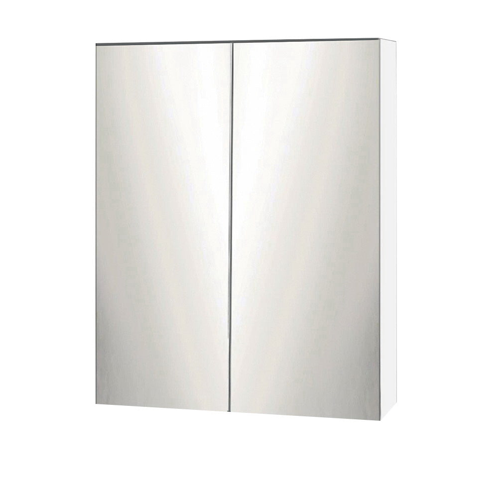 Marlook Bathroom Mirror Cabinet 600x720mm White