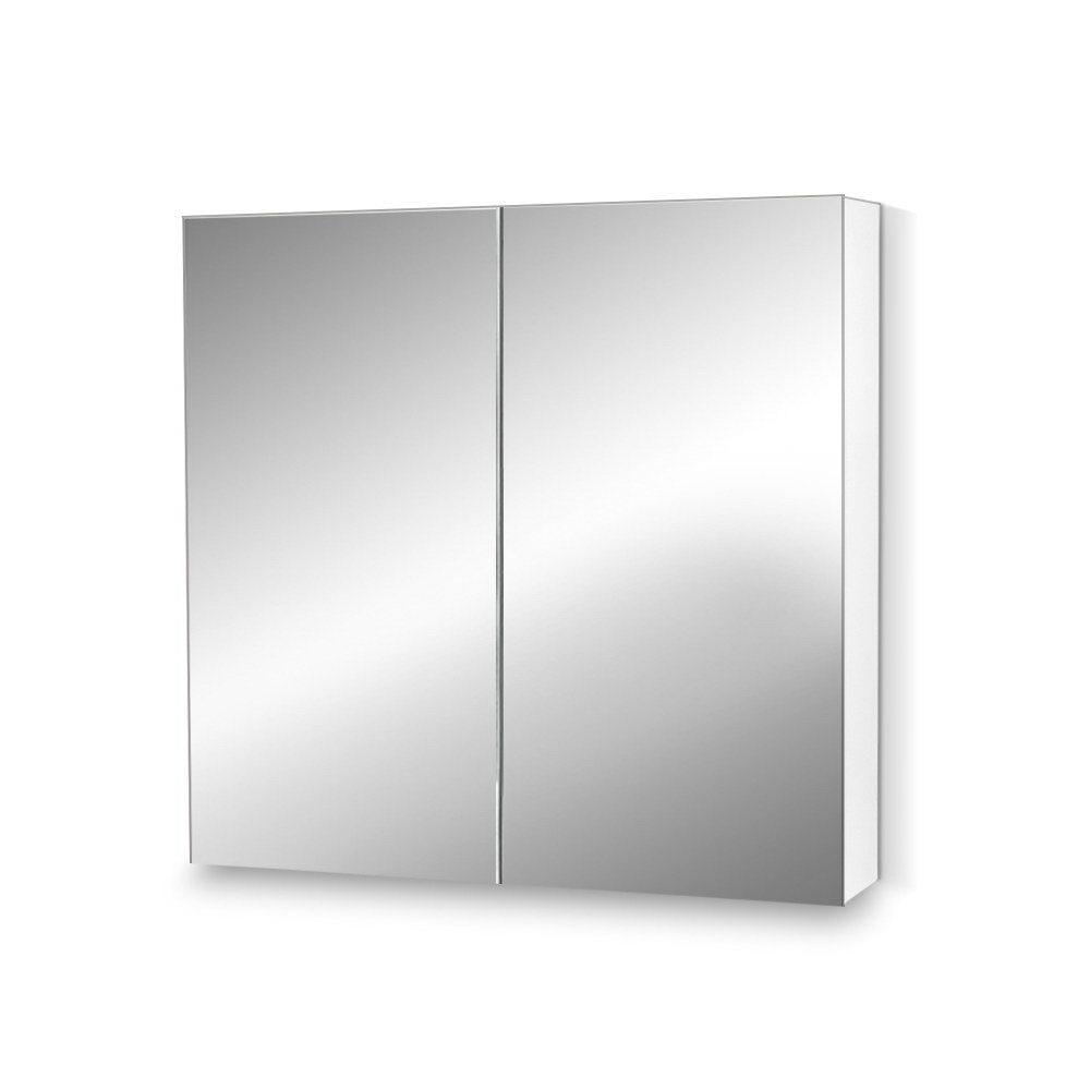 Marlook Bathroom Mirror Cabinet 750x720mm White