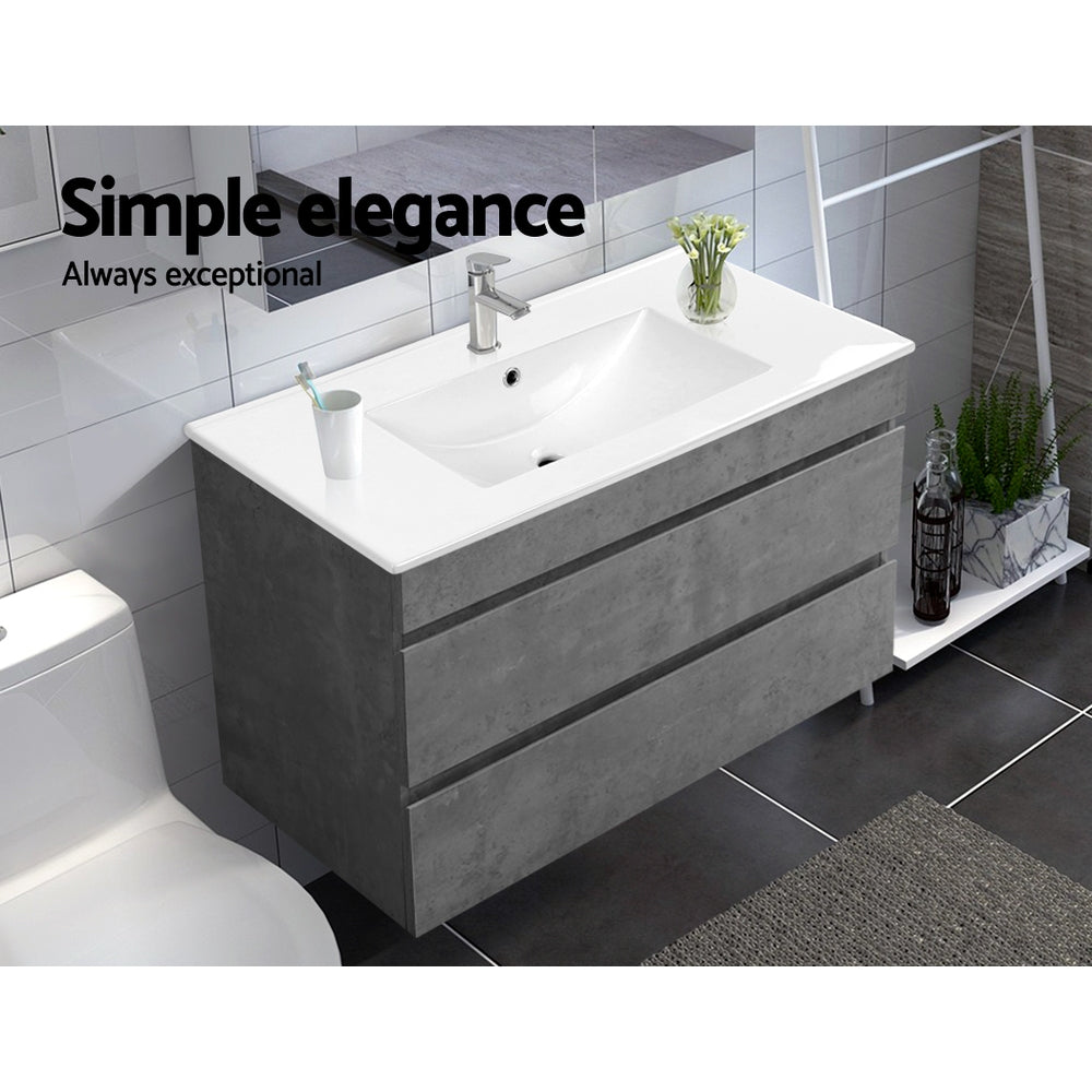 Marlook Vanity Unit 915mm with Basin Grey