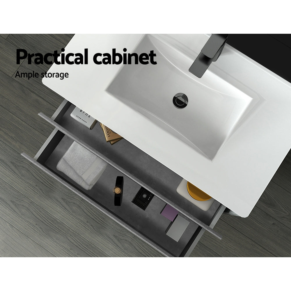 Marlook Vanity Unit 915mm with Basin Grey