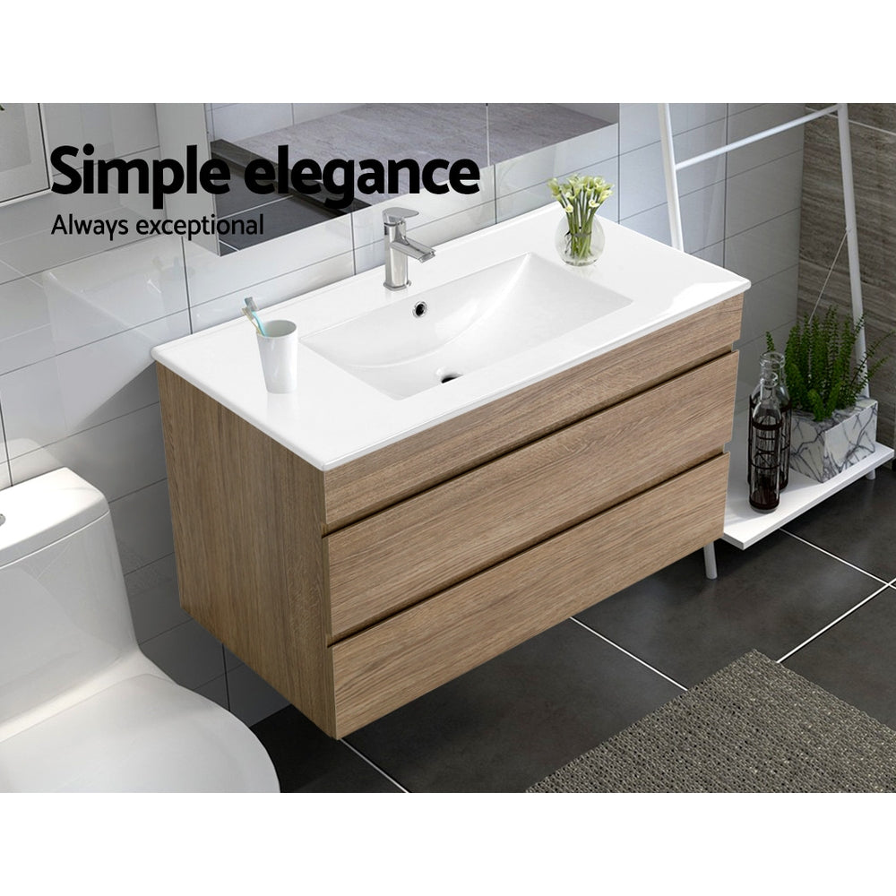 Marlook Vanity Unit 915mm with Basin Oak