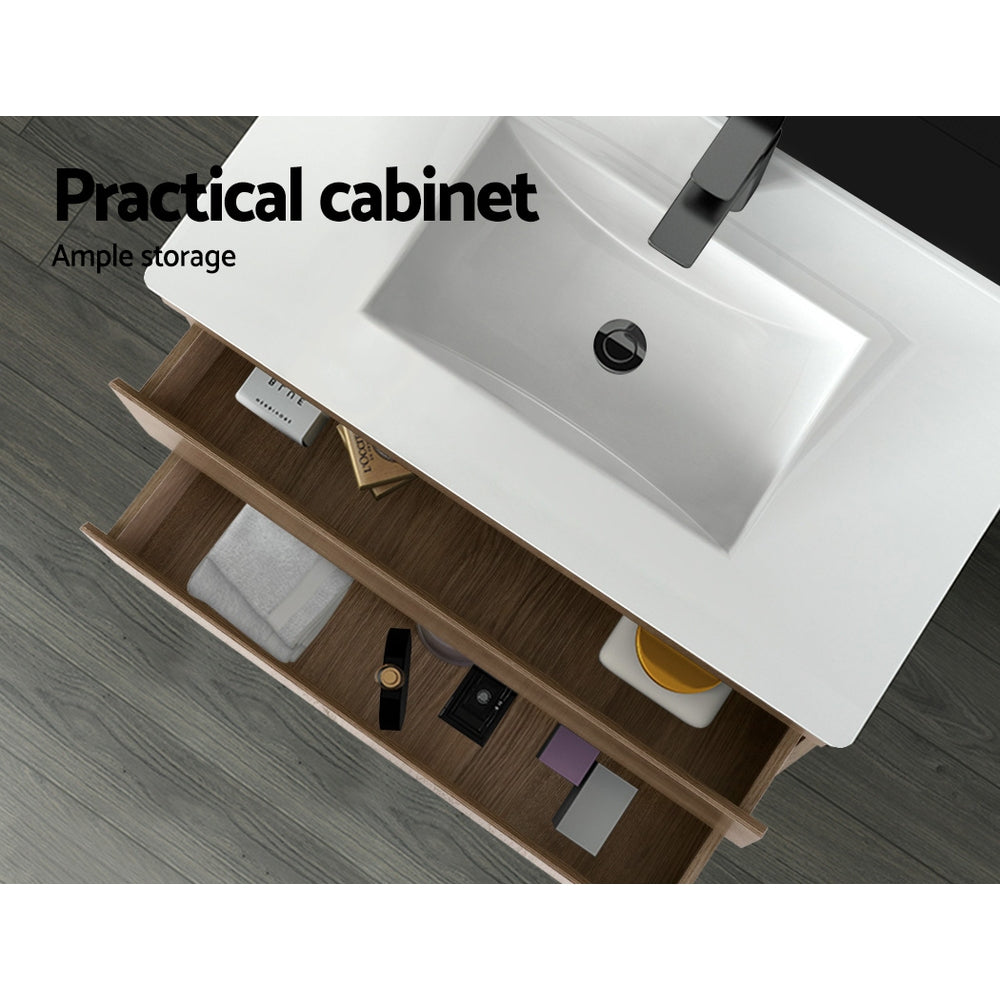 Marlook Vanity Unit 915mm with Basin Oak
