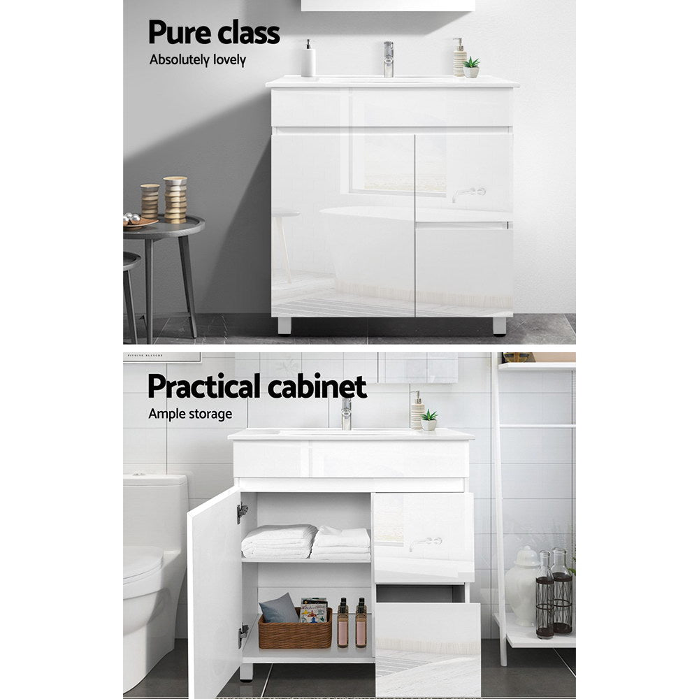 Marlook Vanity Unit 765mm Freestanding Basin Cabinet