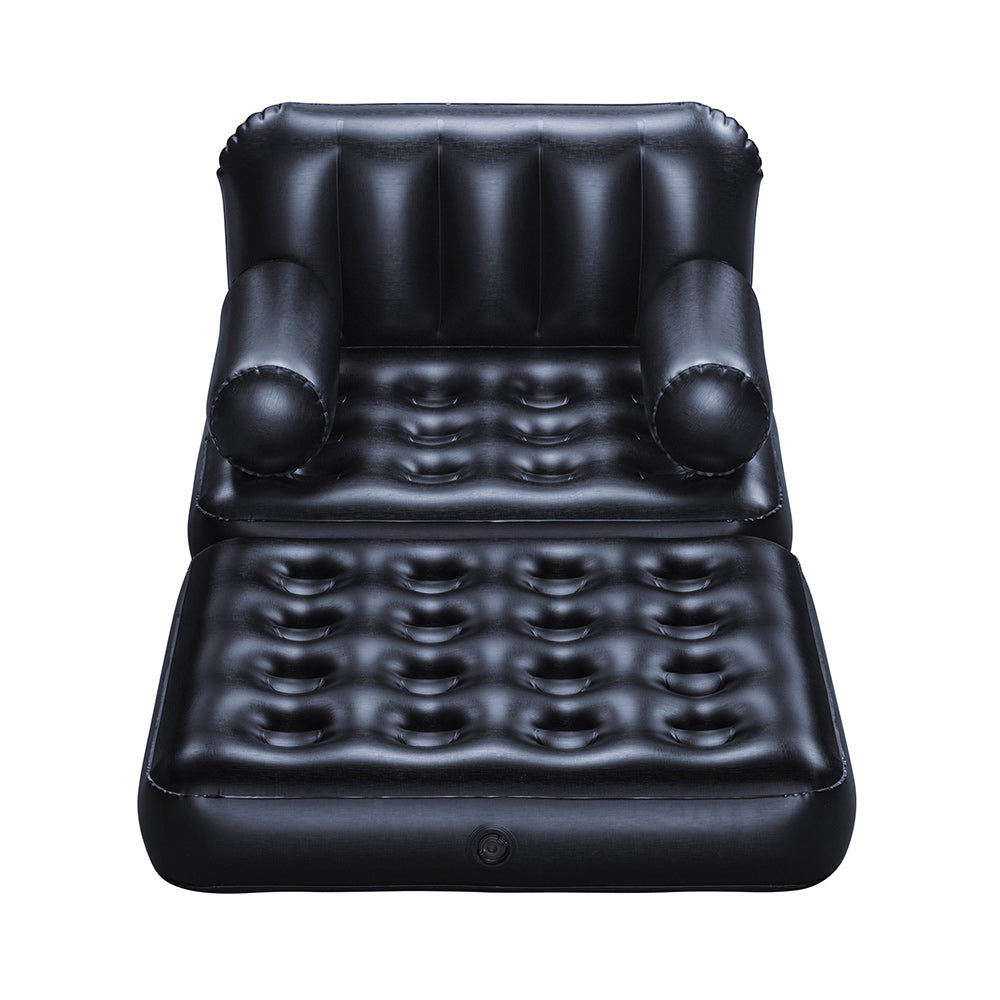 Marlook Inflatable Air Chair Seat Lounge Couch Lazy Sofa Blow Up Ottoman