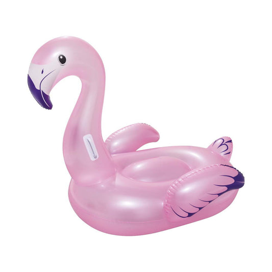 Marlook Kids Flamingo Rider Ride On Float Floating Seat Pool Lounger 1.27Mx1.27M