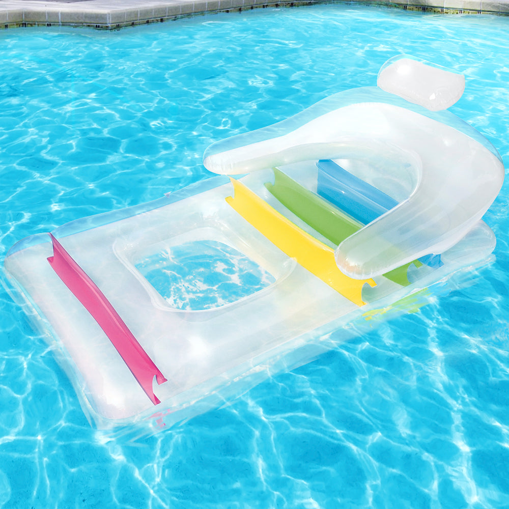 Marlook Pool Float Inflatable Lounge Seat Pillow Bed