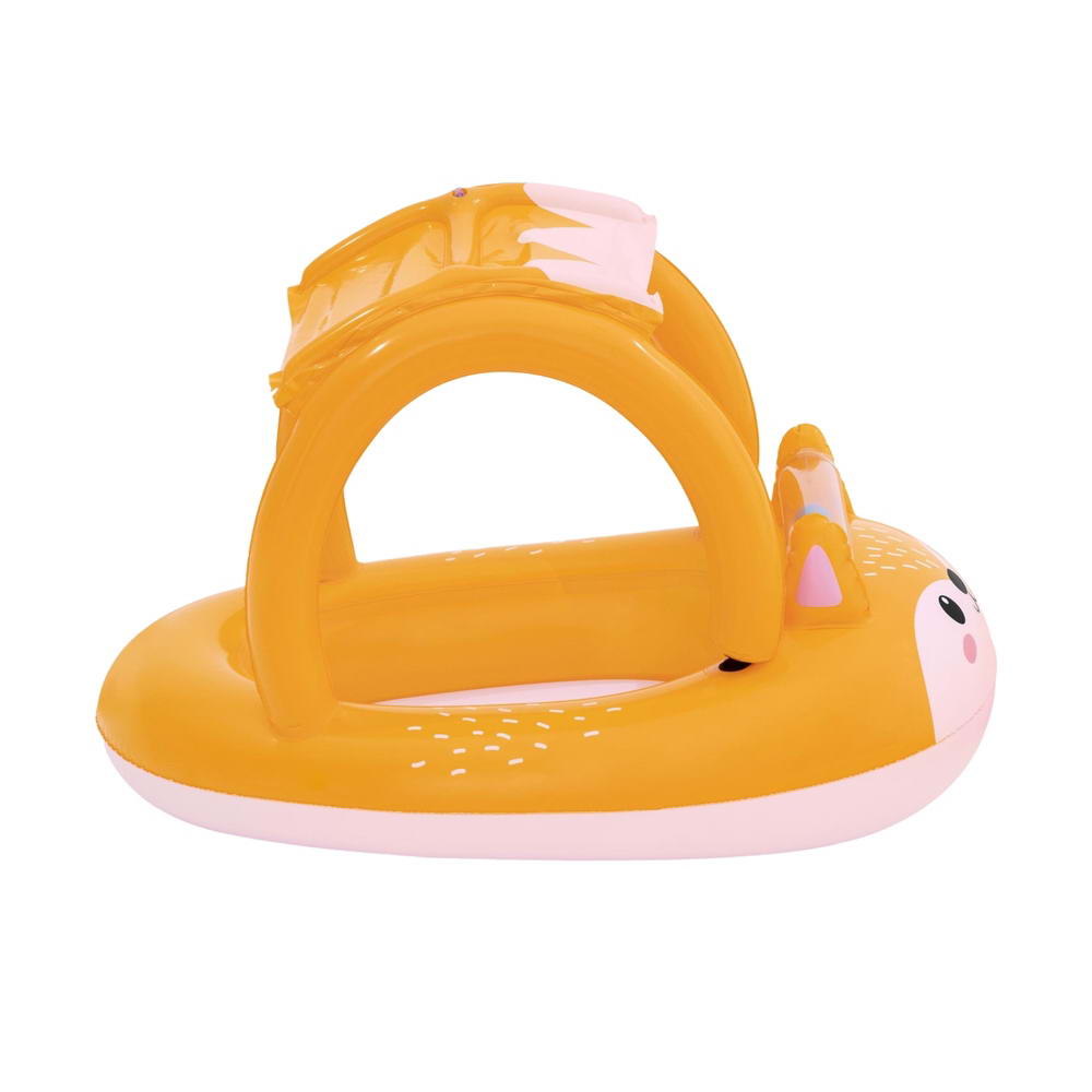 Marlook Kids Inflatable Fox Swim Float Floating Seat Canopy Pool Toys 94x66CM