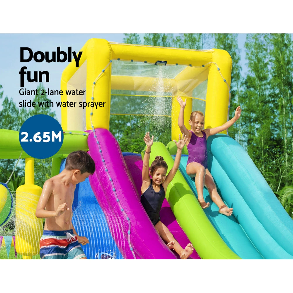 Marlook Water Slide 710x310x265cm Kids Play Park Inflatable Swimming Pool