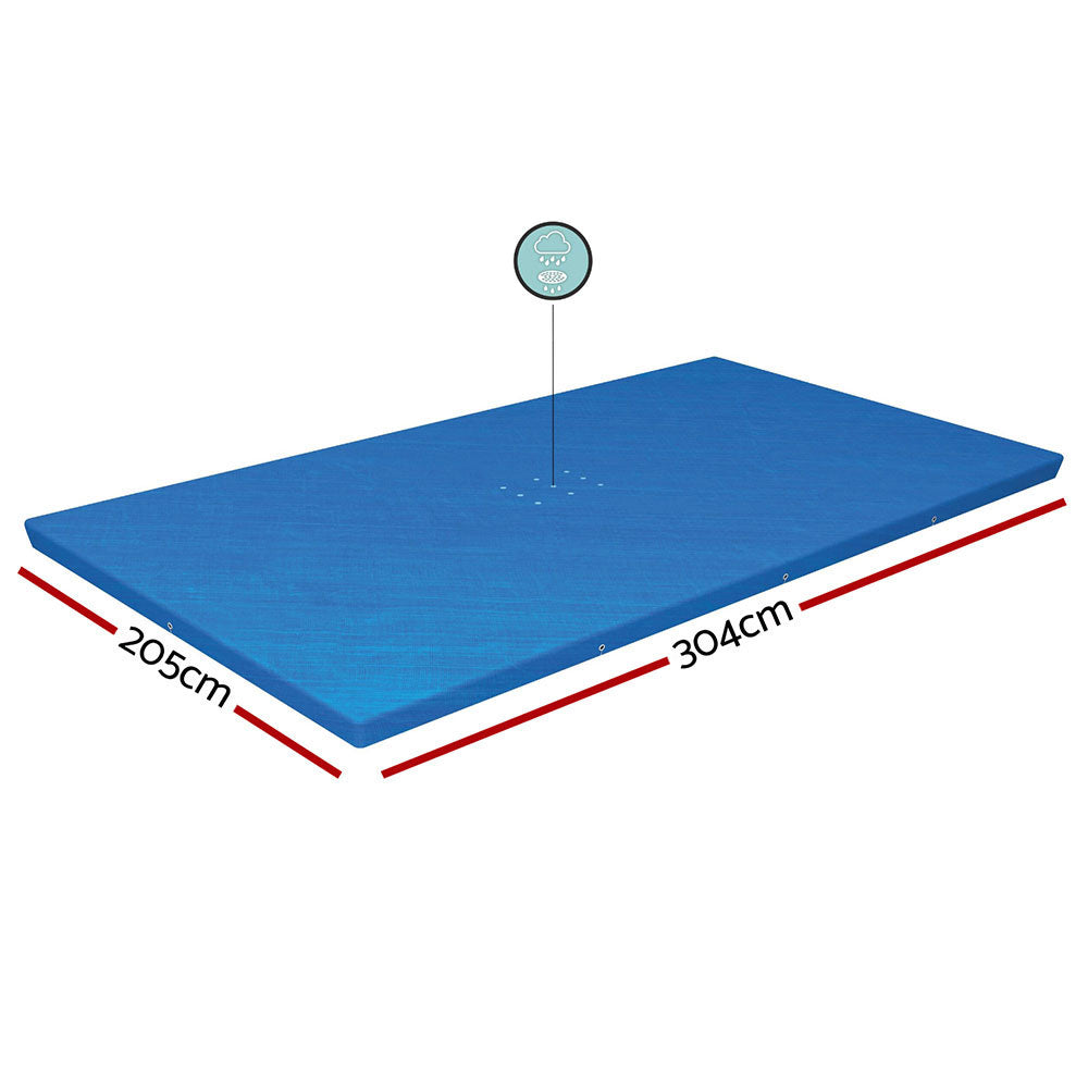 Marlook Pool Cover 58106 Fits 3x2.01m Above Ground Swimming Pool PE Blanket