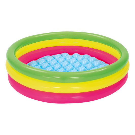 Marlook Kids Inflatable Pool Above Ground Round Splash Pool 102x102x25cm