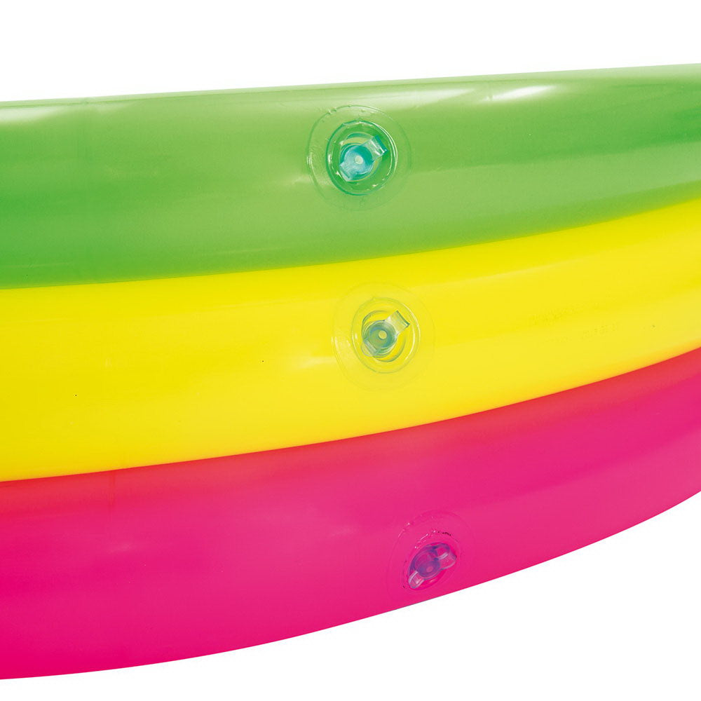 Marlook Kids Inflatable Pool Above Ground Round Splash Pool 102x102x25cm