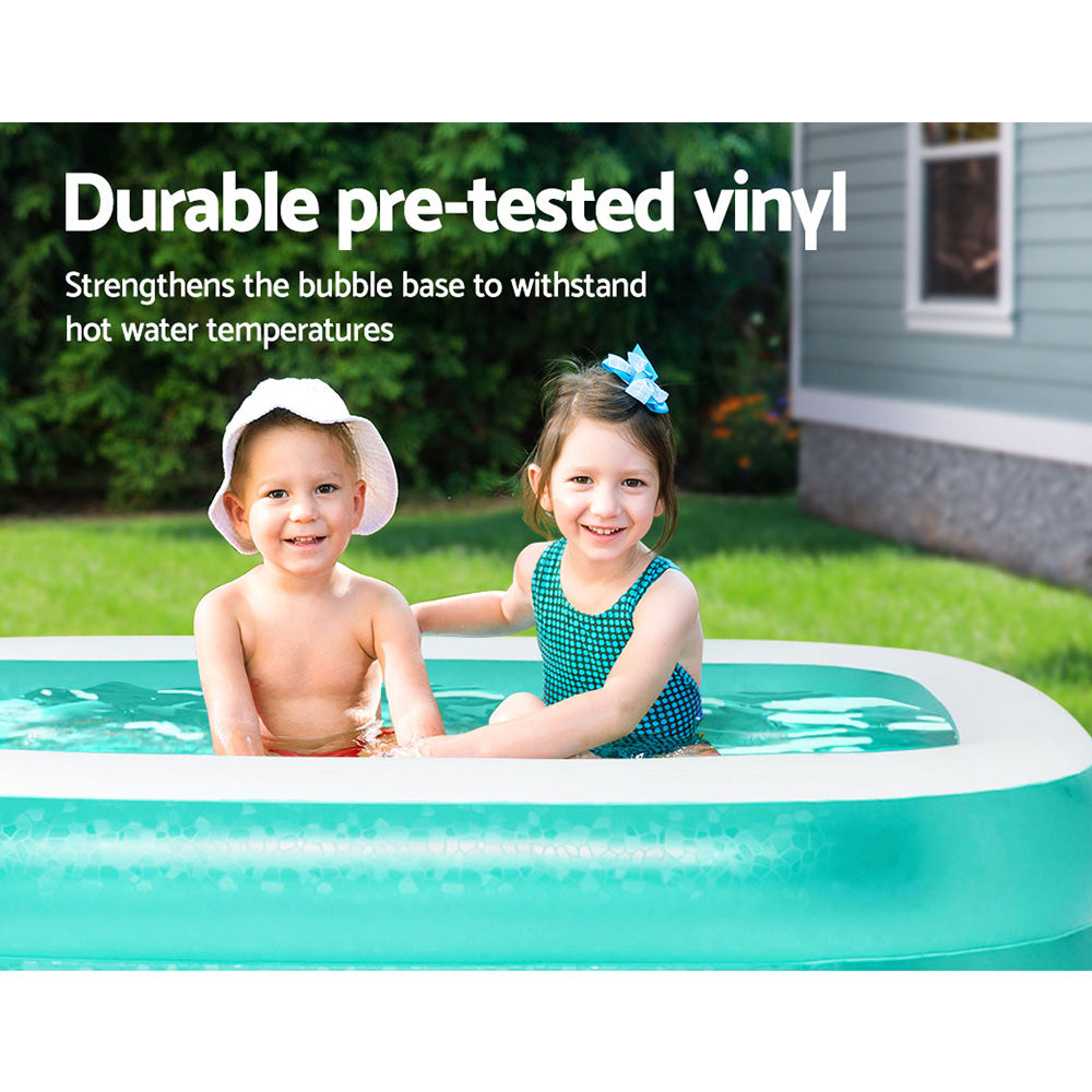Marlook Kids Pool 200x146x48cm Inflatable Above Ground Swimming Pools 450L