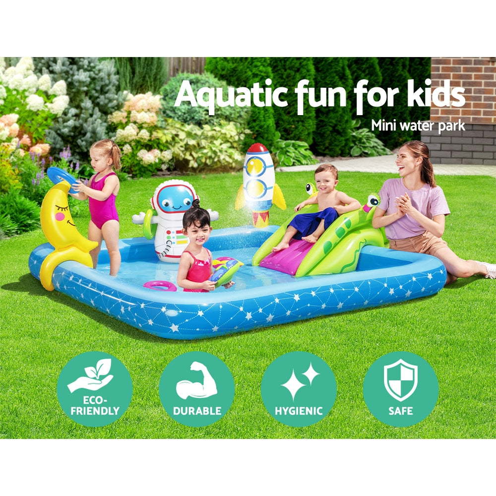 Marlook Kids Pool 228x206x84cm Inflatable Above Ground Swimming Play Pools 308L