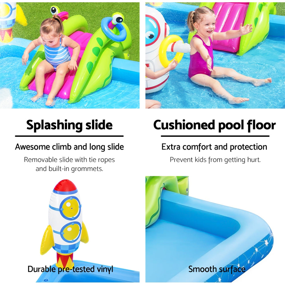Marlook Kids Pool 228x206x84cm Inflatable Above Ground Swimming Play Pools 308L