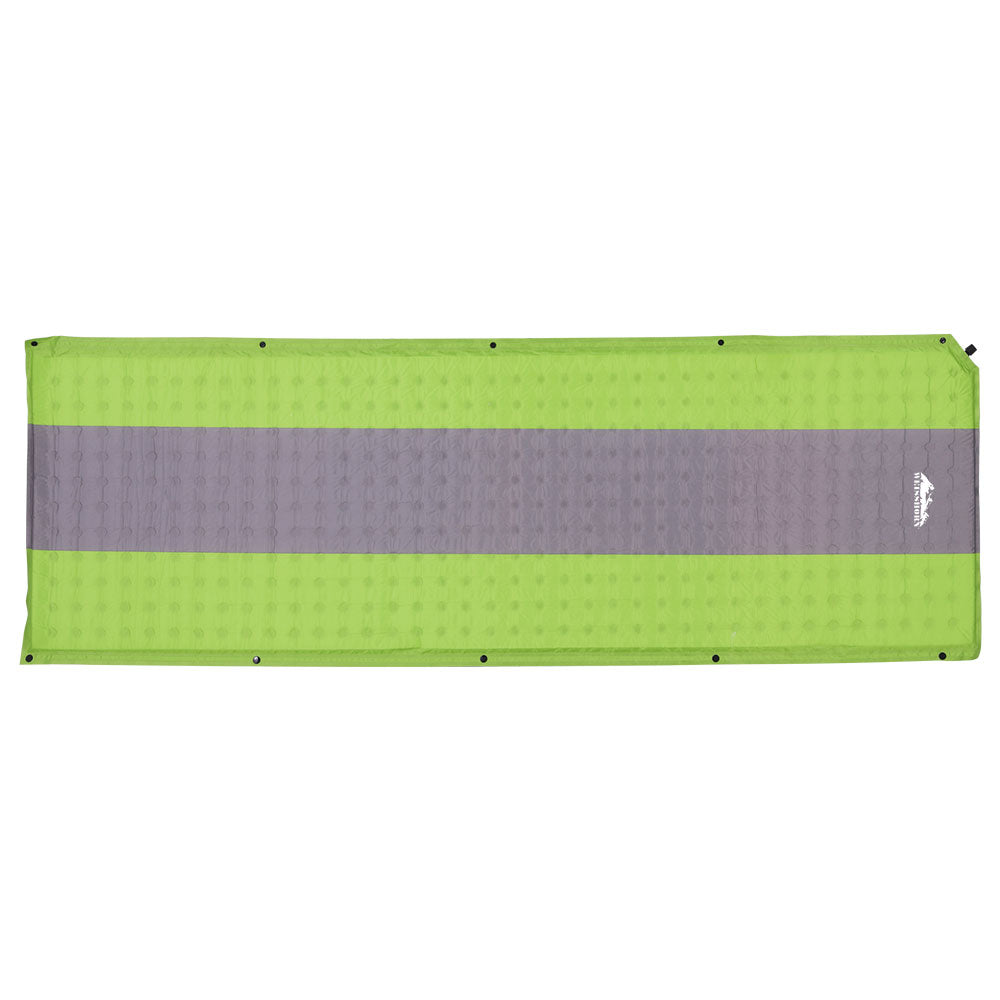 Marlook Self Inflating Mattress Camping Sleeping Mat Air Bed Pad Single Green