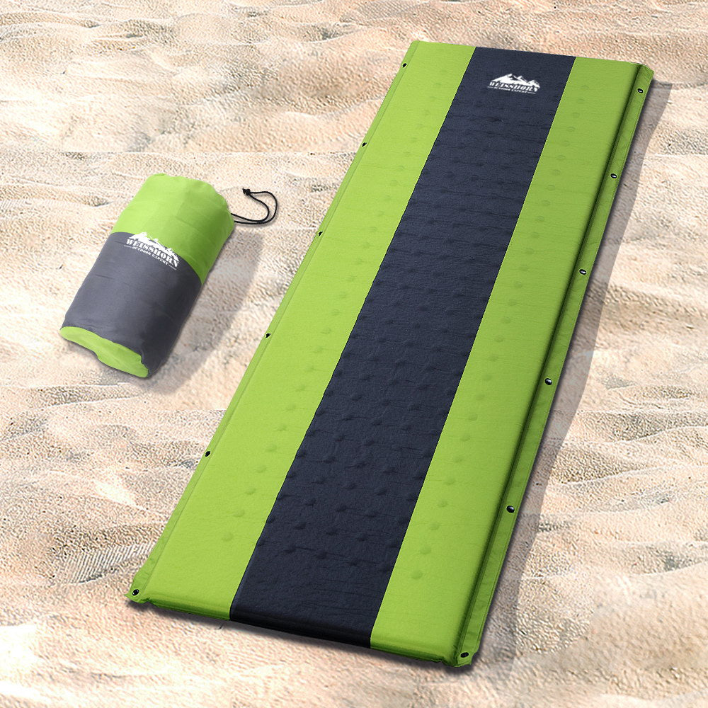 Marlook Self Inflating Mattress Camping Sleeping Mat Air Bed Pad Single Green