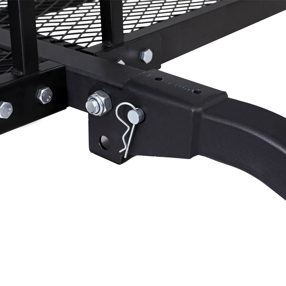 Marlook Universal Car Roof Rack Foldable Hitch Basket Cargo Carrier 152cm Black