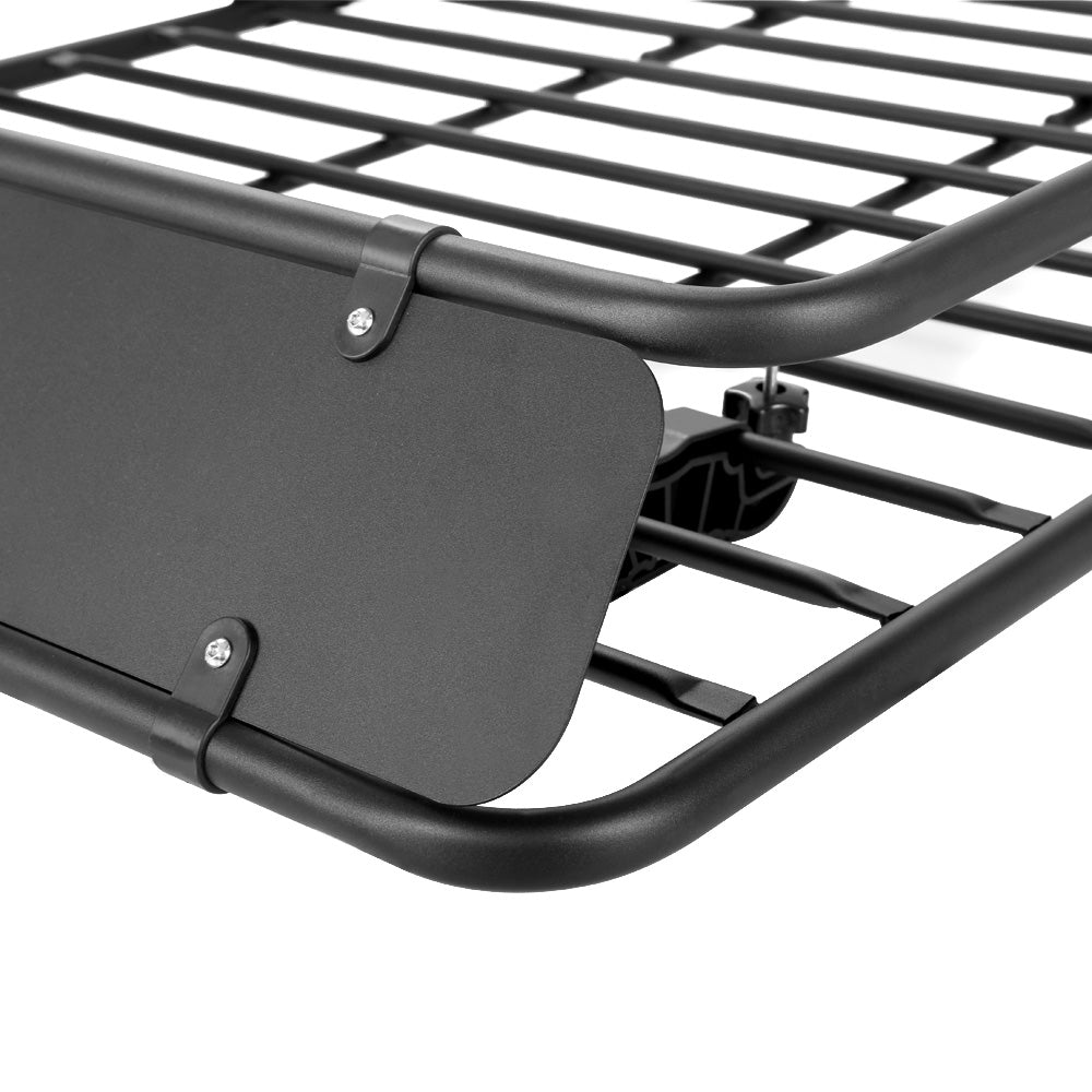 Marlook Universal Car Roof Rack Basket Luggage Vehicle Cargo Carrier 160cm Black
