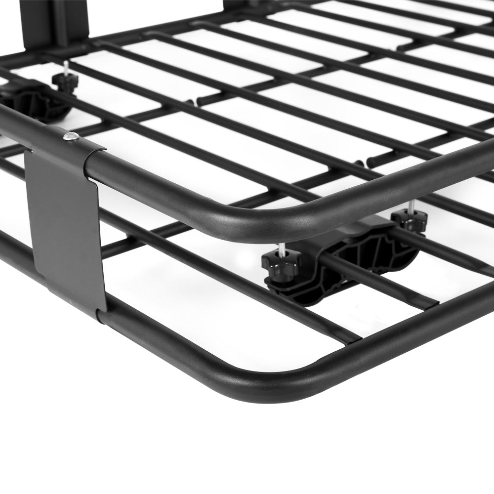 Marlook Universal Car Roof Rack Basket Luggage Vehicle Cargo Carrier 160cm Black