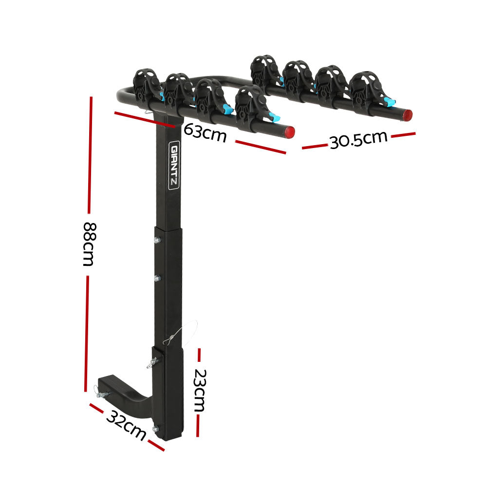 Marlook 4 Bicycle Carrier Bike Rack Car Rear Hitch Mount 2" Towbar Foldable,Marlook 4 Bicycle Carrier Bike Rack Car Rear Hitch Mount 2" Towbar Foldable