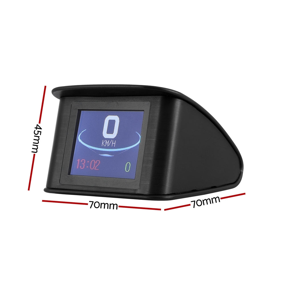 Marlook Universal Car Digital GPS Speedometer Heads Up Display Overspeed Warning Alarm