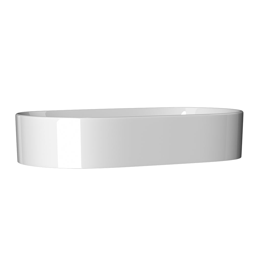 Marlook Bathroom Basin Ceramic Vanity Sink Hand Wash Bowl 52x31cm