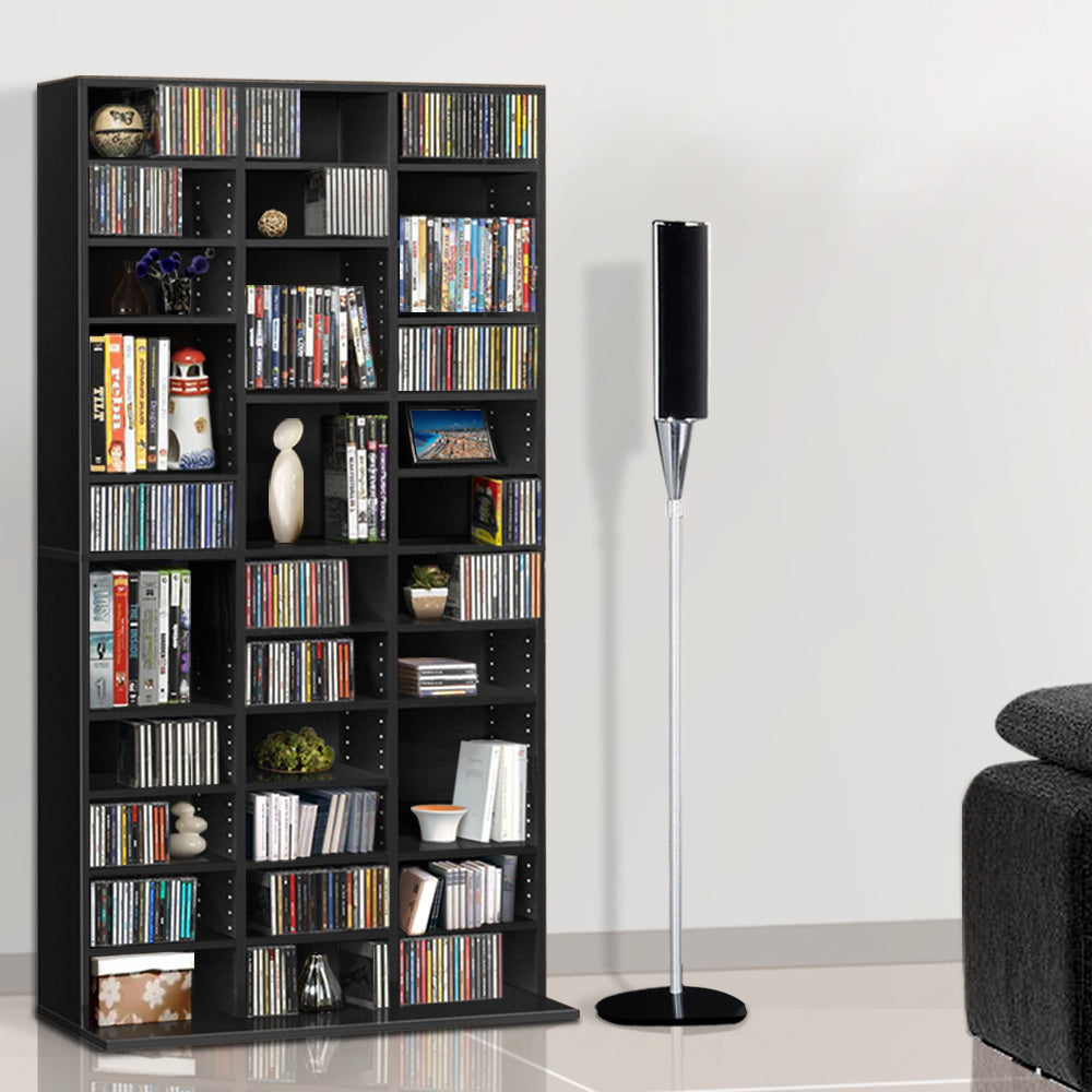 Marlook Bookshelf CD Storage Rack - BERT Black
