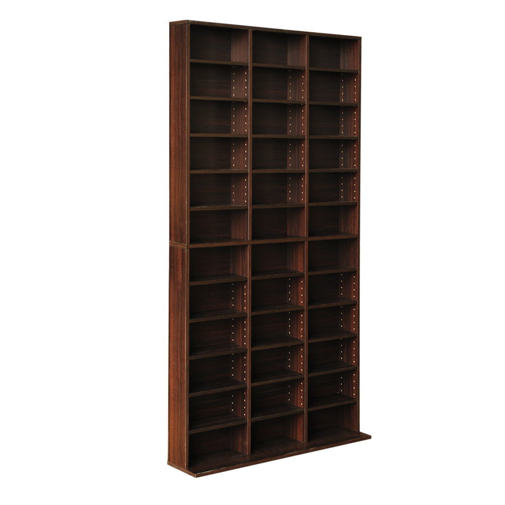 Marlook Bookshelf CD Storage Rack - BERT Brown