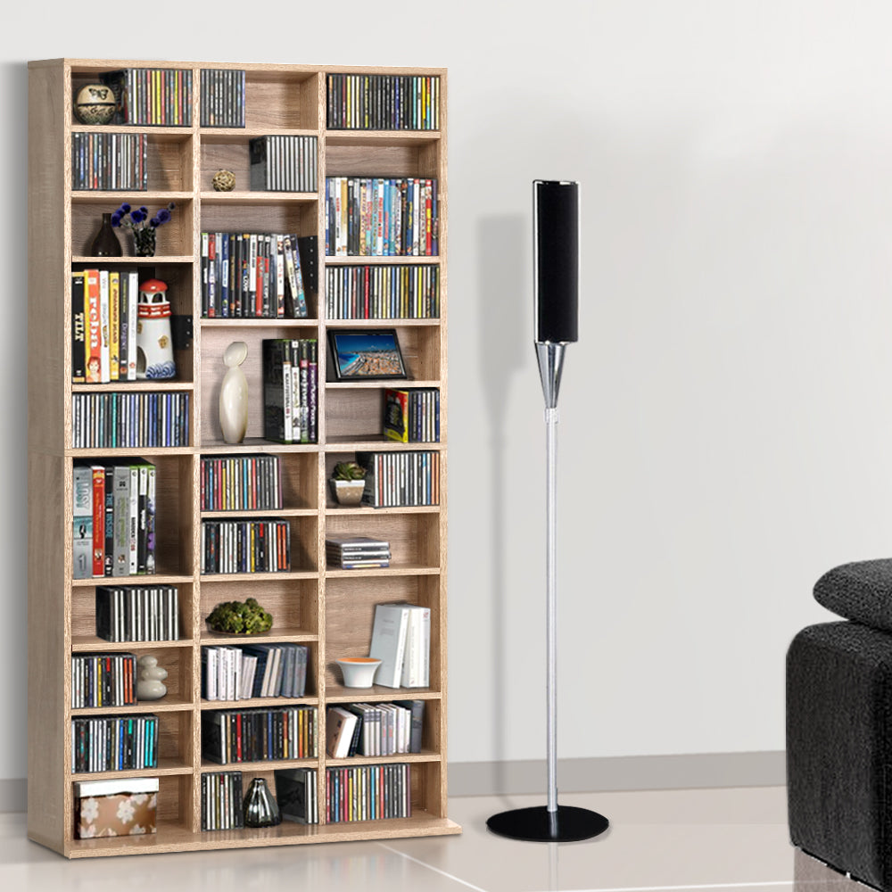 Marlook Bookshelf CD Storage Rack - BERT Oak