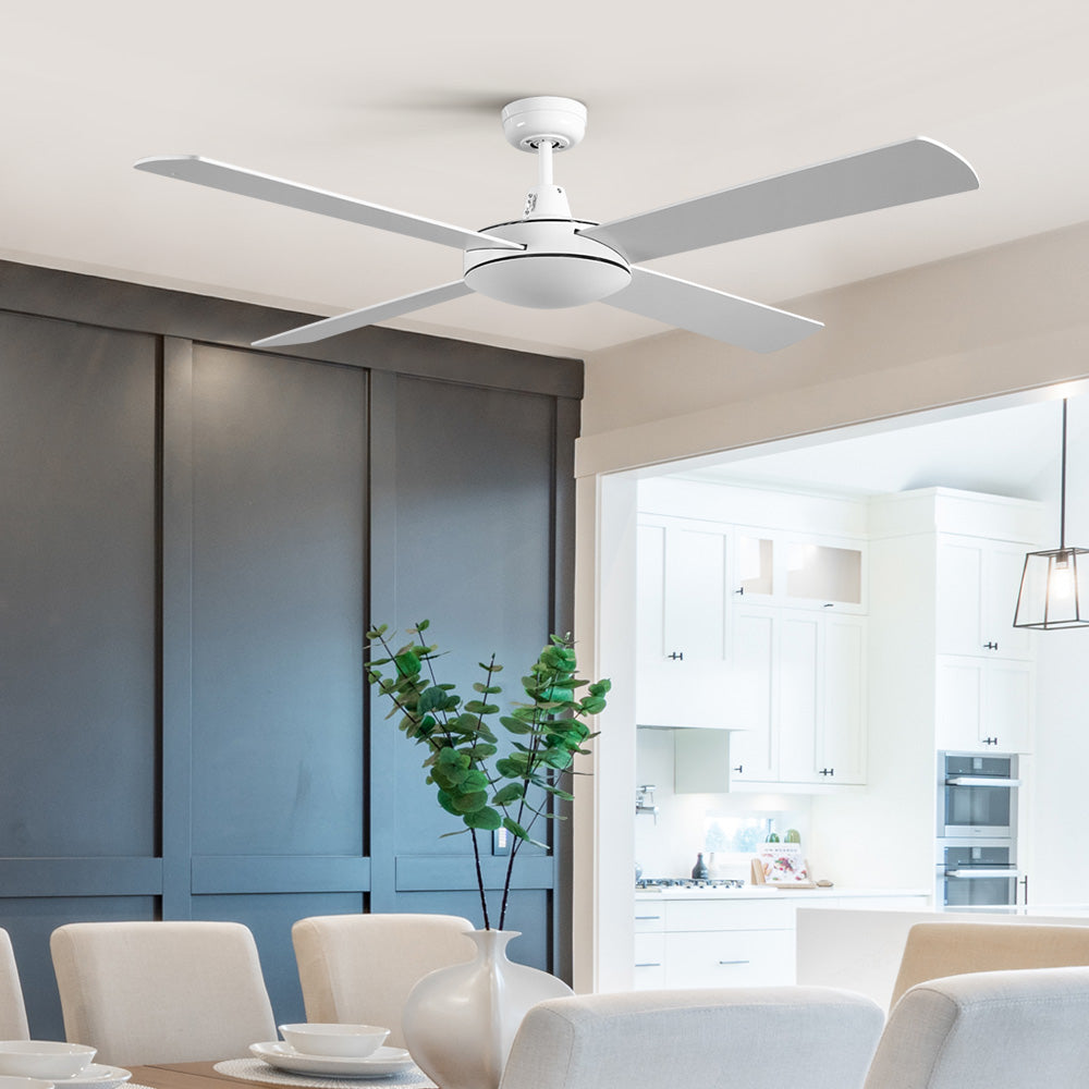 Marlook 52'' Ceiling Fan w/Remote - White