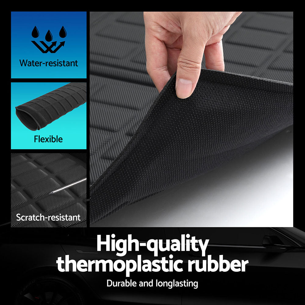 NEW Tesla Model 3 Highland 2024 Boot Liner Rear Frunk Cargo Trunk Mats Marlook
