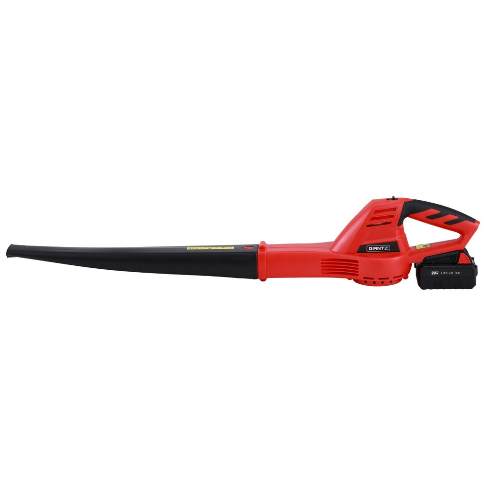 Marlook 20V Cordless Electric Leaf Blower Powerful Garden Lawn Cleaner
