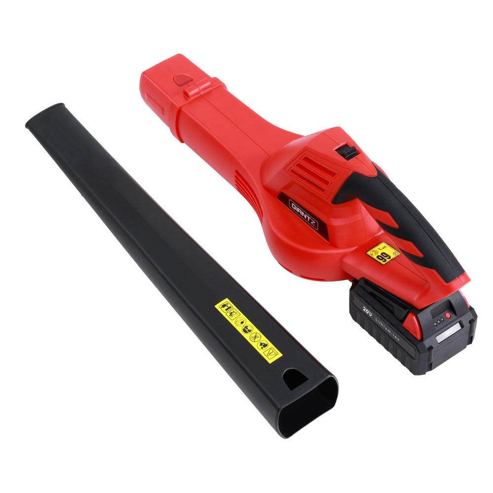Marlook 20V Cordless Electric Leaf Blower Powerful Garden Lawn Cleaner