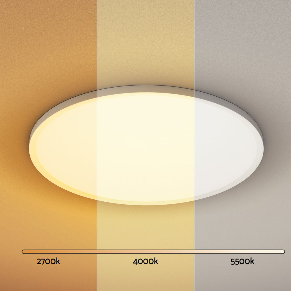 Marlook Ceiling Light LED Round 46W Ultra-THIN 5CM Oyster Lamp Modern Cool/Warm