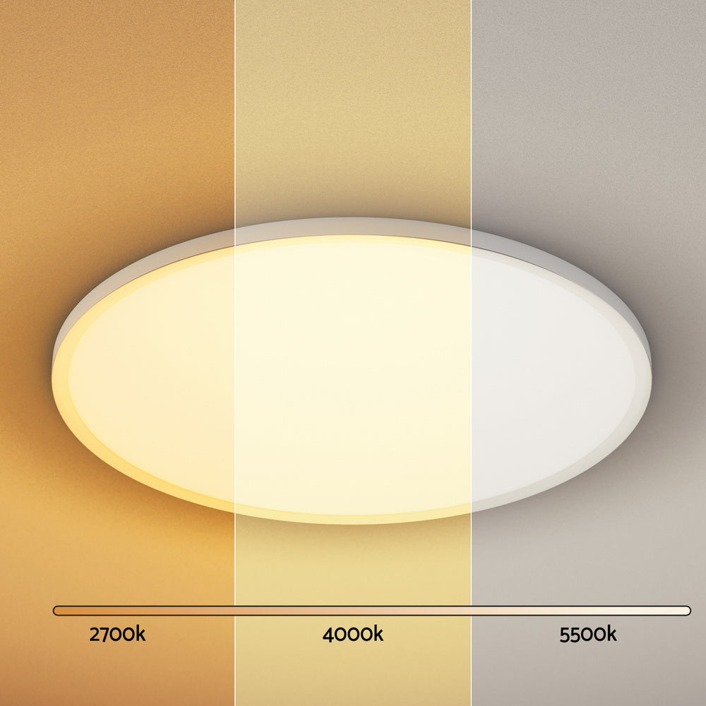 Marlook Ceiling Light LED Round 54W Ultra-THIN 5CM Oyster Lamp Modern Cool/Warm