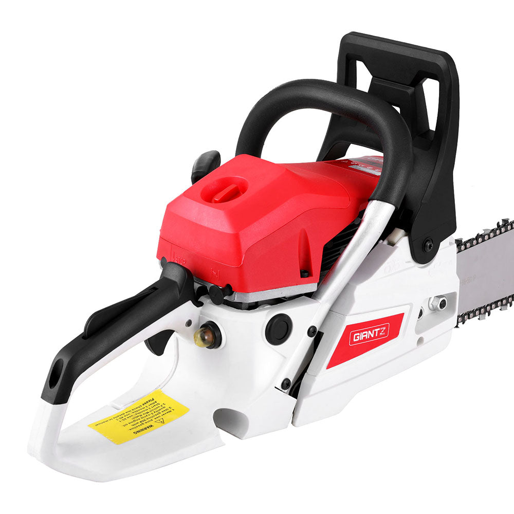 Marlook 74cc Petrol Chainsaw 22" Bar E-Start Tree Pruning Chain Saw