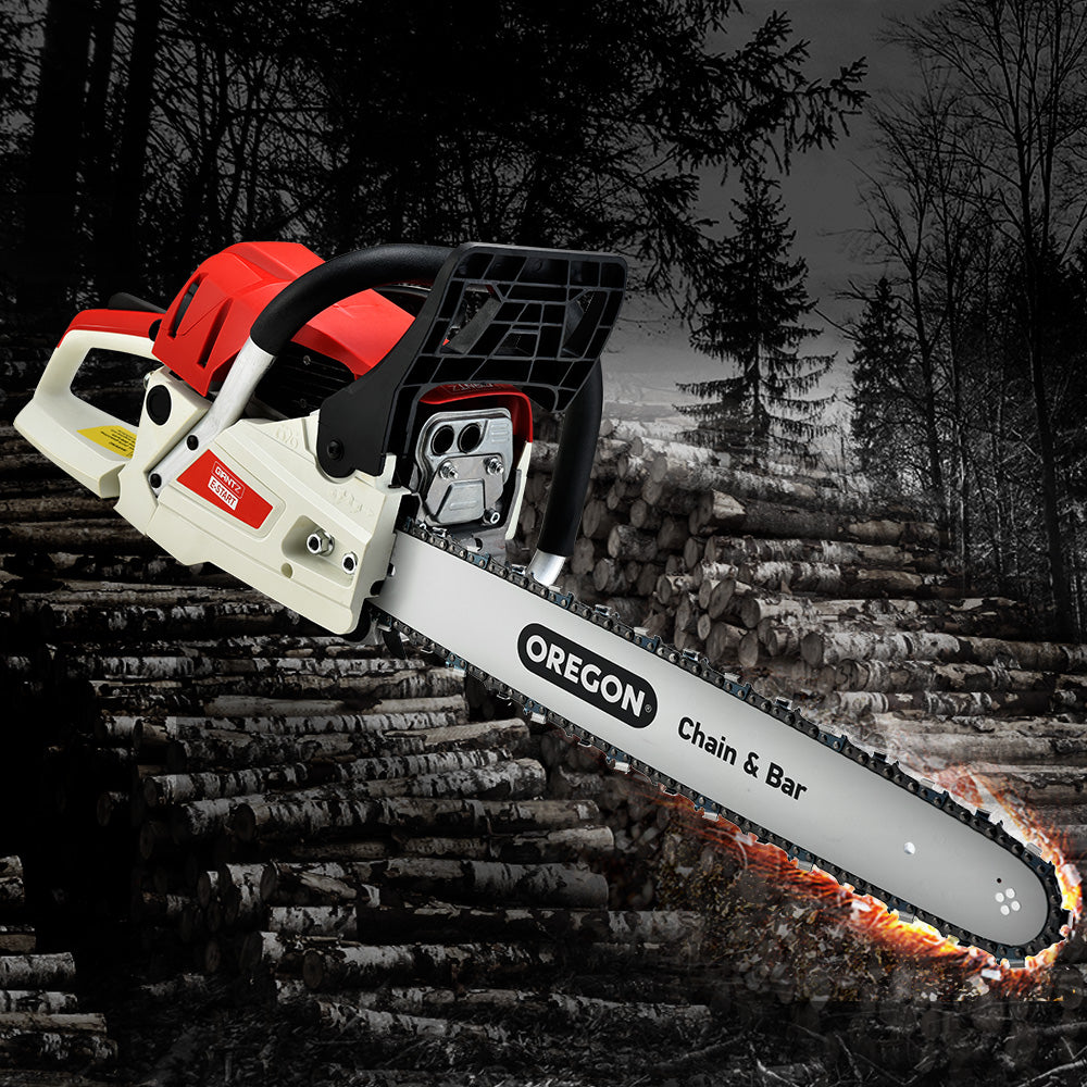 Marlook Chainsaw Petrol 52CC 20" Oregon Bar Commercial E-Start Pruning Chain Saw,Marlook Chainsaw Petrol 88CC 24" Oregon Bar Commercial E-Start Pruning Chain Saw