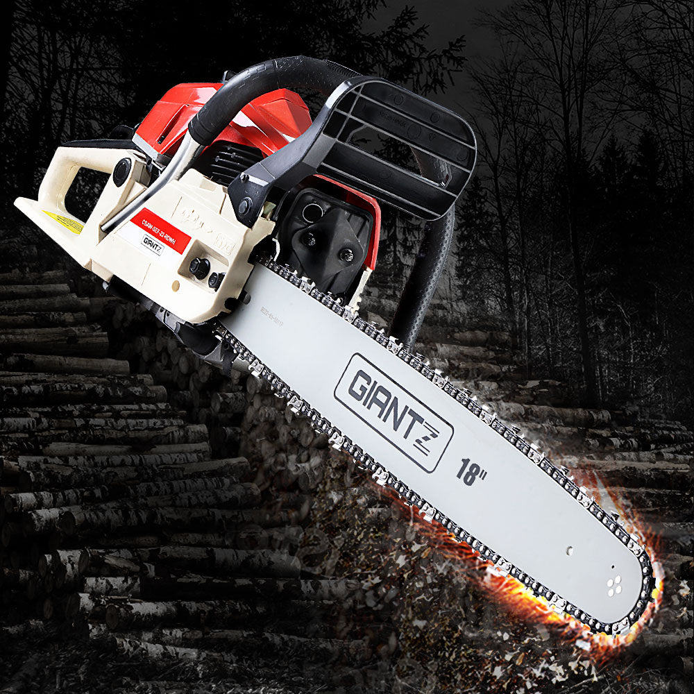 Marlook Chainsaw Petrol 75CC 18" Bar Commercial E-Start Pruning Chain Saw,Marlook Chainsaw Petrol 52CC 20" Bar Commercial E-Start Pruning Chain Saw 5.2HP