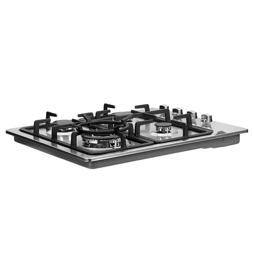 Marlook Gas Cooktop 60cm Stove Hob Silvir